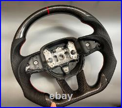 Carbon Fiber Custom Steering Wheel for Dodge Charger Challenger Scat SRT GT2015+