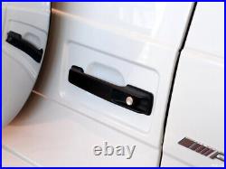 Carbon Fiber Door Handles Bowl Cover Trim For Mercedes Benz G Class W463 04-18