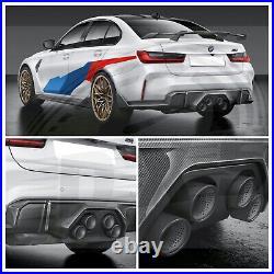 Carbon Fiber For 2021-23 BMW G80 M3 G82 G83 M4 MP Style Rear Bumper Diffuser Lip