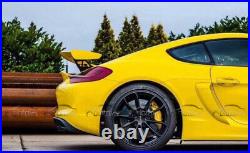 Carbon Fiber For Porsche 981 Cayman Boxster GT4 Style Rear Trunk Wing Spoiler
