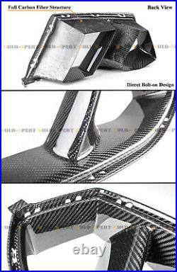 Carbon Fiber Front Bumper Air Duct Vent Replacement For 21-23 Bmw G80 G82 M3 M4