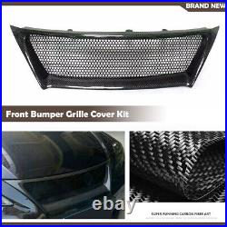 Carbon Fiber Front Bumper Grill Grille Hood For Lexus IS250 IS350 2011-2013 2012