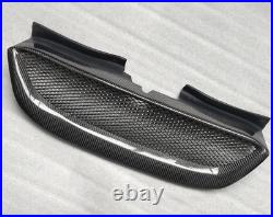 Carbon Fiber Front Bumper Mesh Grille Grill For Hyundai Genesis Coupe 2008-2012