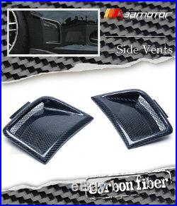 Carbon Fiber Front Bumper Side Vents for Subaru 08-12 Impreza GRB Wagon WRX STi