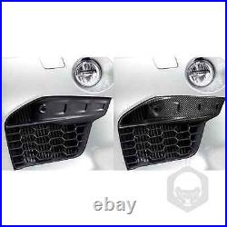 Carbon Fiber Front Fog Lamp Vent Covers Fits For BMW X5m F85 X6m F86 2014-19