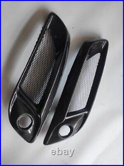 Carbon Fiber Front Fog Light Covers for 2009-2012 Hyundai Genesis Coupe 2010