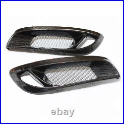 Carbon Fiber Front Grill+Fog Light Cover For Hyundai Genesis Coupe 2008-2012 09
