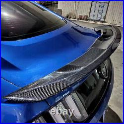 Carbon Fiber GT500 style Rear Boot Trunk Wing Lip Spoiler Fit For Ford Mustang