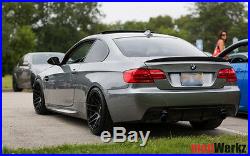 Carbon Fiber High Kick Trunk Spoiler BMW E92 Coupe 328i 335i M3 Wing Lip CF