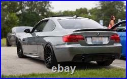Carbon Fiber High Kick Trunk Spoiler BMW E92 Coupe 328i 335i M3 Wing Lip CF 2dr