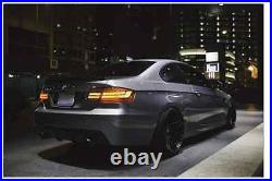 Carbon Fiber High Kick Trunk Spoiler BMW E92 Coupe 328i 335i M3 Wing Lip CF 2dr