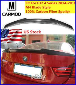 Carbon Fiber Lip Trunk Spoiler FIT FOR BMW F32 4 SERIES 430i 428i 420 435i Coupe