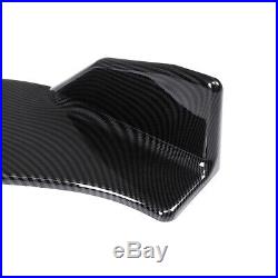 Carbon Fiber Look Front Bumper Lip Spoiler Chin Body Kit For Honda Civic Accord