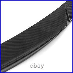 Carbon Fiber Look Rear Trunk Spoiler Lip For 2008-2013 INFINITI G37 Q60 2 DOOR