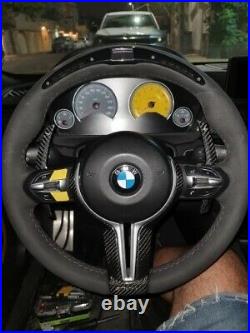 Carbon Fiber Paddle Shifters Fit BMW F10 F30 F80 F82 335i 435i M2 M3 M4 M5 M6 CF