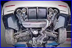 Carbon Fiber Rear Bumper Diffuser Lip BLK For BMW F80 M3 F82 M4 V Style 2014-20