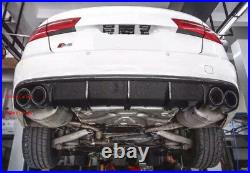 Carbon Fiber Rear Diffuser Fit For Audi S6 2012 2013 2014 15 13 14 And A6 S-Line