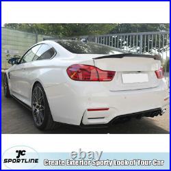 Carbon Fiber Rear Trunk Lid Spoiler Wing For BMW 4 Series F82 M4 Coupe 2014-2019