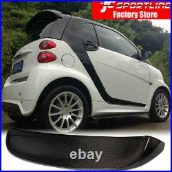 Carbon Fiber Rear Trunk Spoiler Tail Roof Wing Fit for Benz Smart Fortwo 08-13