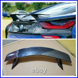 Carbon Fiber Rear Trunk Spoiler Wing ELC BRK Style Rear Lid For BMW i8 2014-2018
