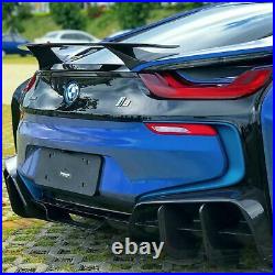 Carbon Fiber Rear Trunk Spoiler Wing ELC BRK Style Rear Lid For BMW i8 2014-2018