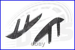 Carbon Fiber Side Fender Air Vent Cover Fit BMW M4 G82 G83 2021+ OE Style