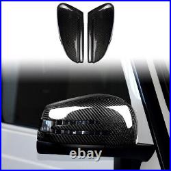 Carbon Fiber Side Rearview Mirror Replace Cover For Benz W176 W246 W204 W212