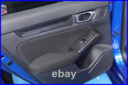 Carbon Fiber Style Cover Trim Interior Accessories For Honda Civic 11th 2022+