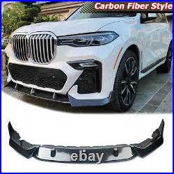 Carbon Fiber Style Front & Rear Bodykits For BMW X7 G07 M-Tech Side Skirts 2019+