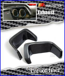 Carbon Rear Bumper Exhaust Heat Shields for Subaru Impreza WRX STi GRB GVB Wagon