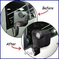 Carbon fiber ABS Door Handle & Rearview Mirror Trim Cover For FJ Cruiser 2007-21
