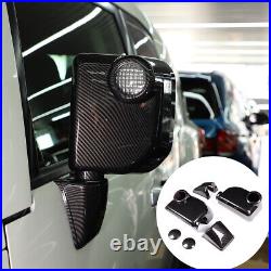 Carbon fiber ABS Door Handle & Rearview Mirror Trim Cover For FJ Cruiser 2007-21