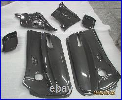 Carbon fiber inner door panel Doorblades card Fit LHD BMW 2007-11 M3 E93 E92
