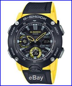 Casio G-Shock Carbon Core Guard Structure Rubber Strap Men's Watch GA2000-1A9