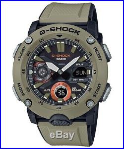 Casio G-Shock Carbon Core Guard Structure Rubber Strap Men's Watch GA2000-5A