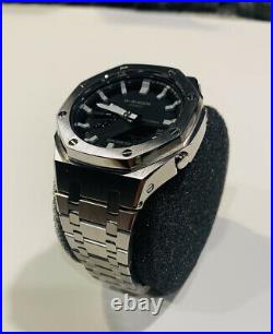 Casio G-Shock GA-2100 Steel Casioak Custom Watch AP Royal Oak Style NEW