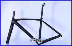 Clear Stock Carbon Fiber T800 UD Road Bike Frame bicycle frame PF30 56cm