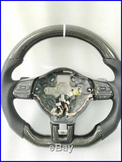 Customized Carbon Fiber Car Steering Wheel For VW Golf 6 MK6 GTI Scirocco R