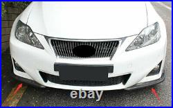 Dry Carbon Fiber Front Bumper Splitter Lip Protector For Lexus IS250 2006-2013