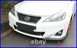 Dry Carbon Fiber Front Bumper Splitter Lip Protector For Lexus IS250 2006-2013