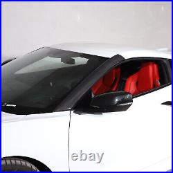 Dry Carbon Fiber Windshield A-Pillar Trim Cover For Corvette C8 Z06 Z51 2020-23