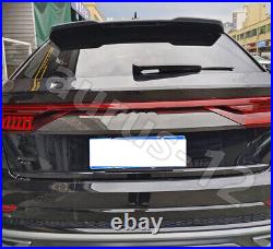 Dry Carbon Rear Door Trunk Lid Trim Cover Refit For Audi Q8 SQ8 RSQ8 2019-23