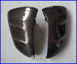 Dry carbon Fiber Rear View Side Mirror Cover 2PCS Fit For Porsche Taycan 19-2022