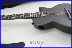 Enya Nova Go Carbon Fiber Acoustic Guitar Beginner Adult Travel Starter Black