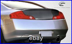 FOR 03-07 Infiniti G Coupe G35 Carbon Fiber HD-R Trunk 107630
