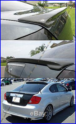 FOR 2004-2010 SCION tC RS OE STYLE CARBON FIBER REAR TRUNK LID SPOILER WING JDM