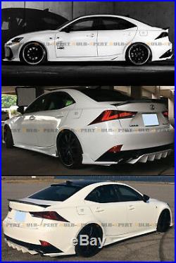 FOR 2014-2019 LEXUS IS200t IS250 IS350 AR STYLE CARBON FIBER TRUNK SPOILER WING