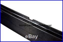 Factory Style Black Carbon Fiber Roof B-Pillar Halo Cover For 05-13 Corvette C6