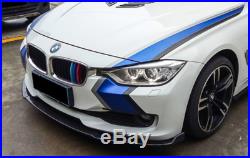 Fit For 2012-2018 BMW F30 3-SERIES Carbon Fiber Color OE Style Front Bumper Lip