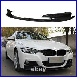 Fit For 2012-2018 BMW F30 3 Series M Style Front Bumper Lip Carbon fiber Style